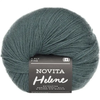 Novita Helene 3661 Zelenošedá